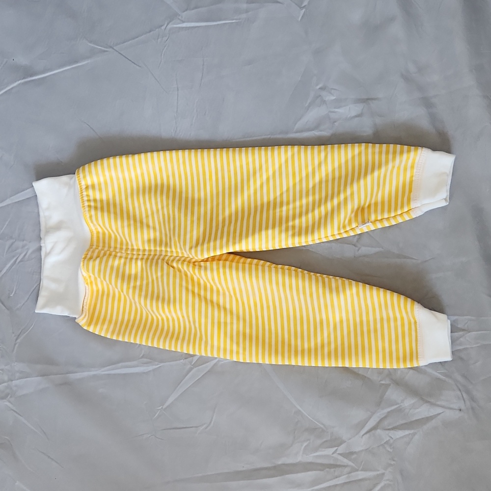 NWOT kids fleece lined high waist stripe pants